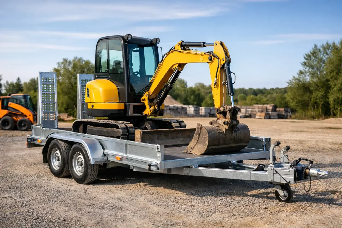 Remorque porte engin 3500 kg - bien choisir
