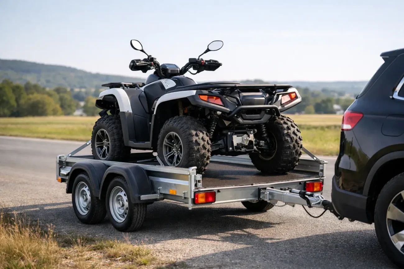 Remorque quad homologuée route : bien choisir