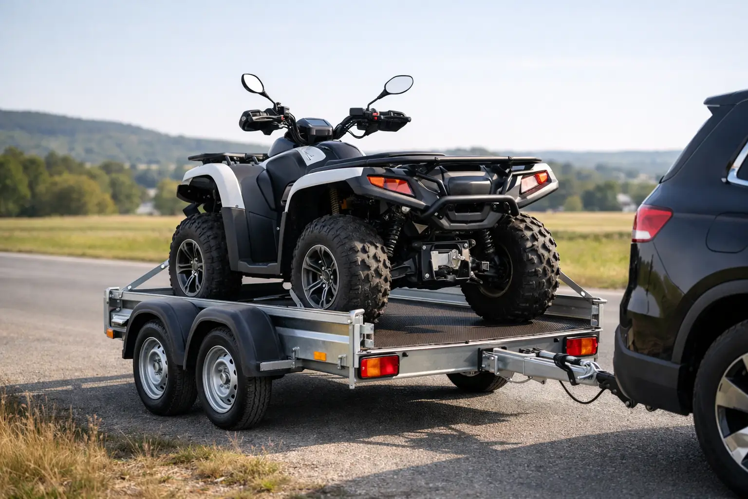 Remorque quad homologuée route : bien choisir